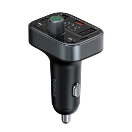 Адаптер автомобільний Baseus S-09 Pro Series Car FM Transmitter |BT5.3, PD/QC, 18W/2.4A|