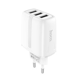 Адаптер мережевий HOCO Amazing three-port charger N15 |3USB, 3.4A|
