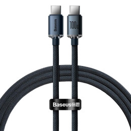 Кабель Baseus Type-C to Type-C Crystal Shine Series Fast Charging Data Cable |1.2m, 100W| Кабель Baseus Type-C to Type-C Crystal Shine Series Fast Charging Data Cable |1.2m, 100W|