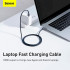 Кабель Baseus Type-C to Type-C Crystal Shine Series Fast Charging Data Cable |1.2m, 100W|