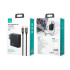 Адаптер мережевий USAMS US-UM Fast Charger Kit GaN Type-C To Type-C Cable 240W PD3.1 T52 US-CC168 |1USB/2Type-C, 140W/5A, PD/QC|