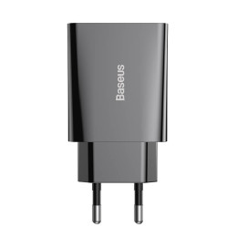 Адаптер мережевий BASEUS Speed Mini Quick Charger 1C |1Type-C, PD/QC,20W, 3A| (CCFS-SN02) Адаптер мережевий BASEUS Speed Mini Quick Charger 1C |1Type-C, PD/QC,20W, 3A| (CCFS-SN02)