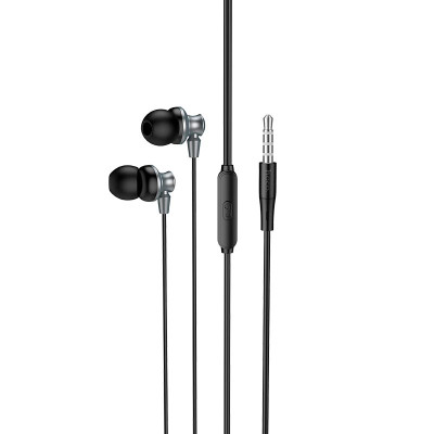 Навушники HOCO Delighted METAL universal earphones with microphone M98