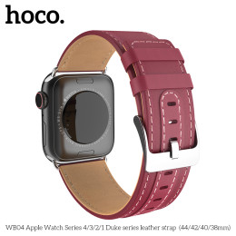 Шкіряний ремінець для Apple Watch Series 4 HOCO Duke series WB04 |40mm|