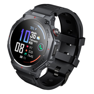 Sports watch HOCO AMOLED GPS Y37 (call version) |BT5.3, 1,43", 20 days, 3ATM|