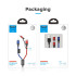 Кабель combo Micro USB / Lightning + Type-C JOYROOM s-M376 |1.3m, 3.5A|