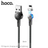 Кабель Hoco Магнітний Lightning Rotatable plug S8 |1.2m, 2.4A|