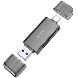 Перехідник HOCO USB&Type-C 3.0 high-speed card reader HB39 |5Gbps|
