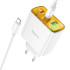 Адаптер мережевий HOCO Type-C to Type-C Cable Smart charger CS44A |2Type-C/1USB, QC/PD, 65W/3A|