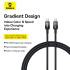 Кабель Baseus Discolor Series Fast Charging Cable USB-C to USB-C |100W, 1m|
