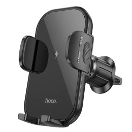 Тримач HOCO Journey wireless fast charging Car holder HW4 (air outlet)