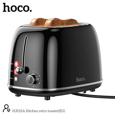 Тостер Hoco Kitchen retro toaster HJD11A |850W, 38mm slot, 6 levels|