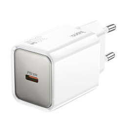 Адаптер мережевий HOCO Glorious single port charger N47 |Type-C, 30W, PD|