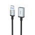 Кабель HOCO USB male to USB female USB3. 0 excellent speed extension cable US10 |0.5m, 5Gbps, OTG|