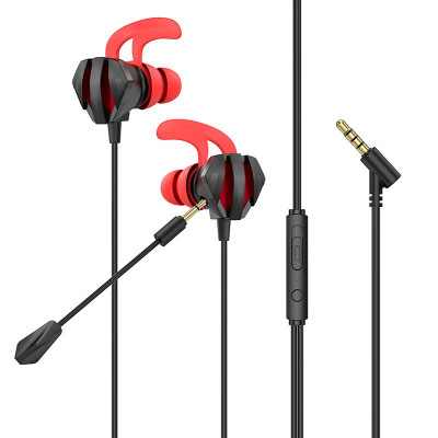Навушники Hoco Sharp Wire control gaming earphones with microphone M105 |HD Mic, Hi-Fi|