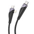 Кабель Hoco Combo 2in1 Type-C to Type-C / Lightning Freeway PD charging data cable U95 |1.2M, 60W, 3A|