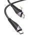 Кабель Hoco Combo 2in1 Type-C to Type-C / Lightning Freeway PD charging data cable U95 |1.2M, 60W, 3A|