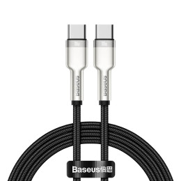 Кабель BASEUS Type-C to Type-C Cafule Series Metal Data Cable |1m, 5A, 100W, PD| (CATJK-C02) Кабель BASEUS Type-C to Type-C Cafule Series Metal Data Cable |1m, 5A, 100W, PD| (CATJK-C02)