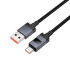 Кабель HOCO Type-C Generic charging data cable with display X118 |1m, 5A|