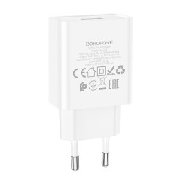 Адаптер мережевий BOROFONE Aspirer single port charger BA74A |1USB, 2.1A| Адаптер мережевий BOROFONE Aspirer single port charger BA74A |1USB, 2.1A|
