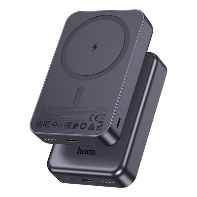 HOCO Original PD magnetic power bank 10000mAh J160A |1Type-C/1Lightning, 20W/3A, PD/QC|