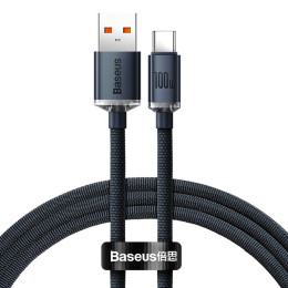 Кабель Baseus Type-C Crystal Shine Series Fast Charging Data Cable |1.2m, 100W| Кабель Baseus Type-C Crystal Shine Series Fast Charging Data Cable |1.2m, 100W|