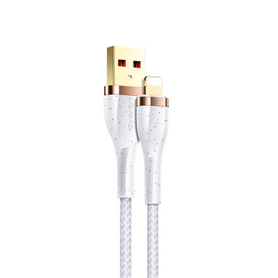 Кабель Usams Lightning Aluminum Alloy Charging & Data Cable US-SJ487 U64 |1.2m, 2A|