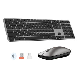 Набір Meetion Wireless Combo ikey C230 2-in-1 (keyboard+mouse) |BT/2.4G| (UA/ru/EN Layouts)
