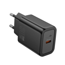 Адаптер мережевий HOCO gentle single port charger N62 |1Type-C, 30W/3A, PD/QC| Адаптер мережевий HOCO gentle single port charger N62 |1Type-C, 30W/3A, PD/QC|