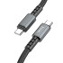 Кабель Hoco Type-C to Type-C Strength charging data cable X85 |1m, 60W, 3A|