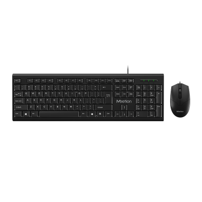 Набір Combo MEETION 2in1 Keyboard / Mouse USB Corded MT-C100 |RU/EN раскладки|