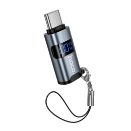 Перехідник HOCO Type-C male to Type-C female screen display adapter UA44A |PD 100W|