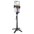 Селфі-монопод HOCO Magic portable mini live broadcast stand K27 |BT5.2, 115-390mm, 4.5-7", 2h|