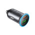 Адаптер автомобільний ACEFAST PD dual port metal car charger B15 |1Type-C/1USB, PD/QC, 65W/3A|