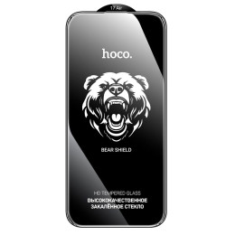 Захисне скло для iPhone 17 Air HOCO Bear Shield series full screen HD tempered glass (A888)