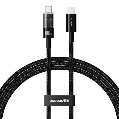 Кабель Baseus Gem Fast-Charging Data Cable USB-C to USB-C |100W, 1m|