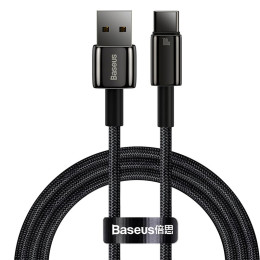 Кабель Baseus Type-C Tungsten Gold Fast Charging Data Cable |1m, 100W|