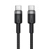 Кабель ACEFAST USB-C to USB-C aluminum alloy charging data cable C22-03 |1.2m, 60W/3A|