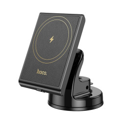 Тримач HOCO Precious magnetic wireless fast charging Car holder HW20 (center console)
