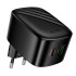 Адаптер мережевий HOCO folding charger CS102A|1USB/1Type-C, 30W/3A, PD/QC|
