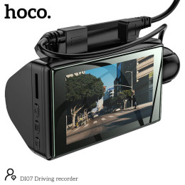 Відеорегістратор HOCO Dual Cameras Driving Recorder Di07 |HD, 2 Camera|