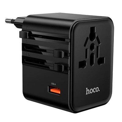 Адаптер мережевий HOCO Changer 3-port PD universal charger AC31 |1USB/2TypeC, PD/QC, 25W/3.4A|