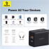 Адаптер мережевий Baseus Cube Fast Charger |1USB/1Type-C, 20W/3A, PD/QC|