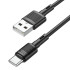Кабель Hoco Type-C Victory charging data cable X83 |1m, 3A|