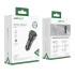 Адаптер автомобільний AceFast metal Car charger with digital display B6 |1USB/1Type-C, 63W/6A, PD/QC|