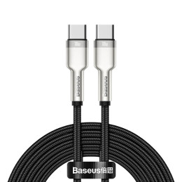 Кабель BASEUS Type-C to Type-C Cafule Series Metal Data Cable |2m, 5A, 100W, PD| (CATJK-D02) Кабель BASEUS Type-C to Type-C Cafule Series Metal Data Cable |2m, 5A, 100W, PD| (CATJK-D02)