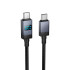 Кабель HOCO Type-C до Type-C Generic charging data cable with display X118 |1m, 60W|