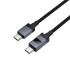 Кабель HOCO Type-C до Type-C Generic charging data cable with display X118 |1m, 60W|