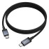 Кабель HOCO Type-C до Type-C Generic charging data cable with display X118 |1m, 60W|