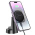 Тримач HOCO Speed magnetic wireless fast charging Car holder HW16 (center console) |15W, 4.5-7"|